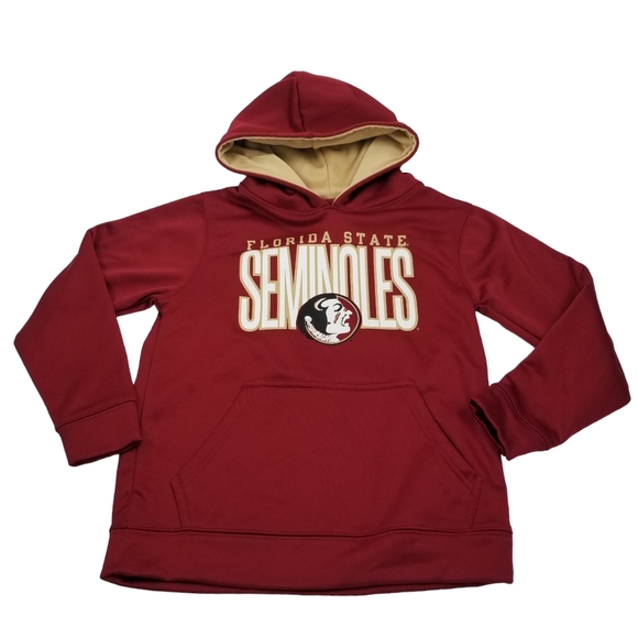 Pro Edge Other - Florida State University Seminoles Hoodie Garnet and Gold Kids Size Medium